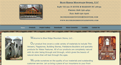 Desktop Screenshot of blueridgemountainstone.com